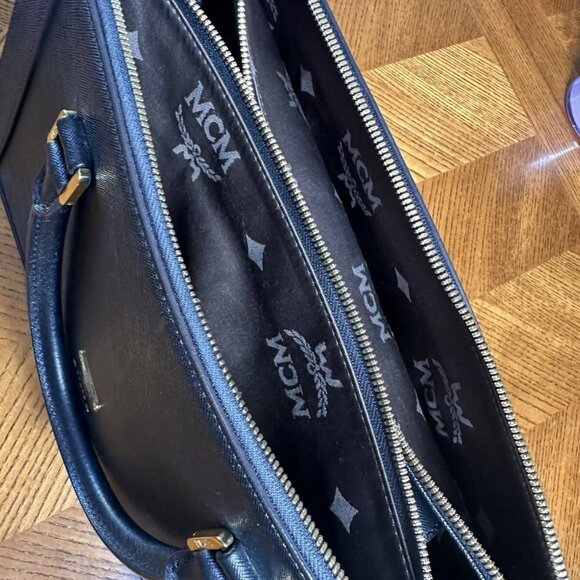 MCM Leather Top Handle Bag - Picture 9 of 12
